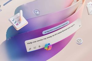 Copilot prompt reads: "Help me revise my essay so it's more formal and cogent."